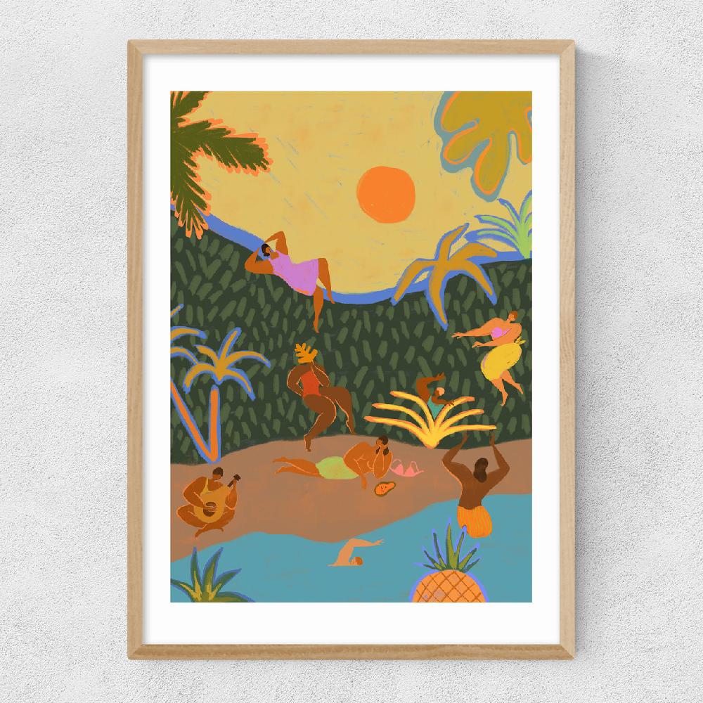 East End Prints Summer Paradise