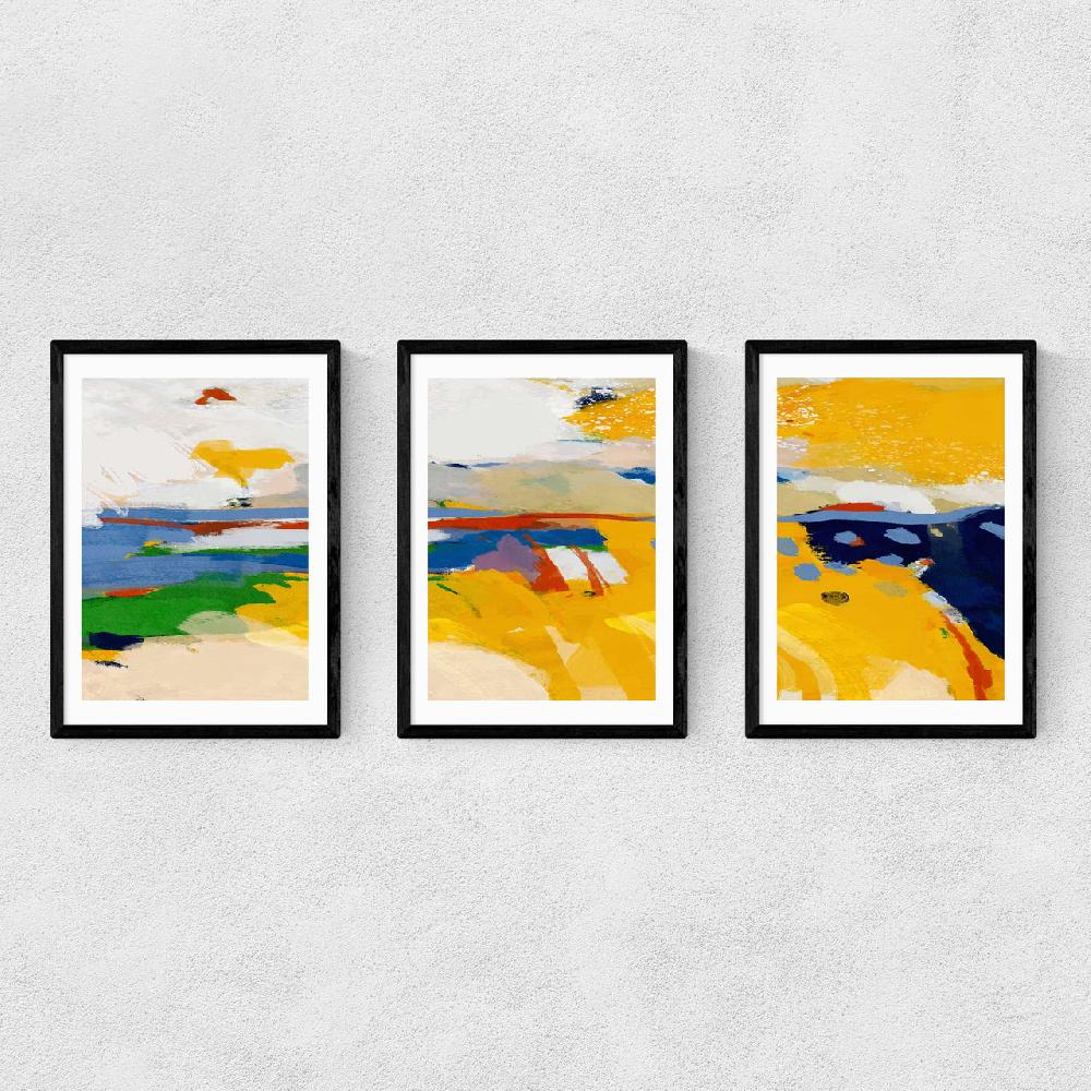 east end prints Summer Triptych