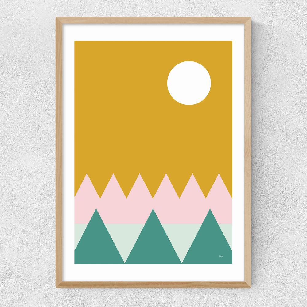 East End Prints Sun And Pine