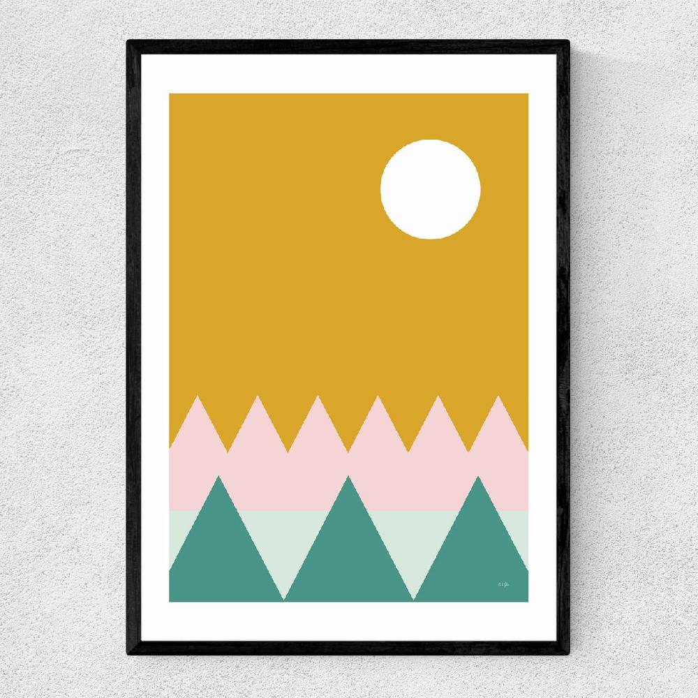 East End Prints Sun And Pine