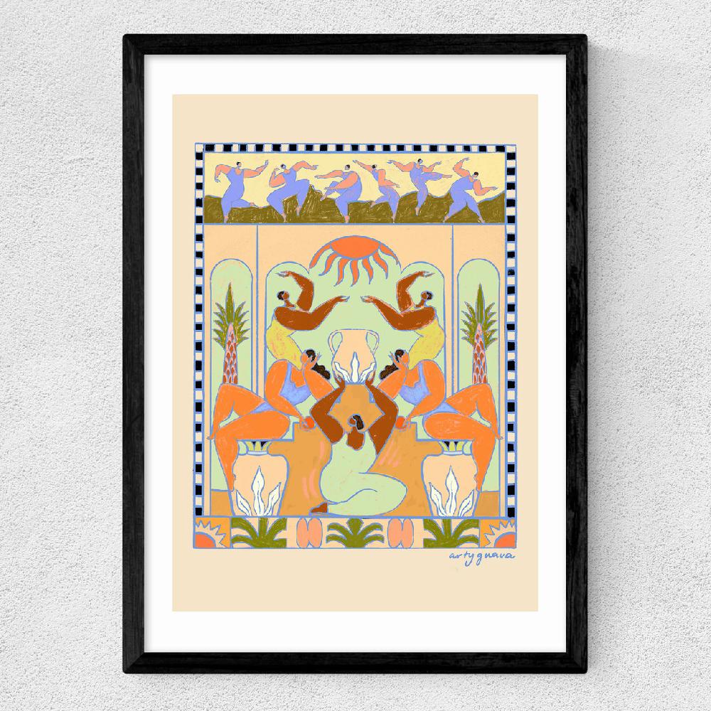 East End Prints Sun Dance