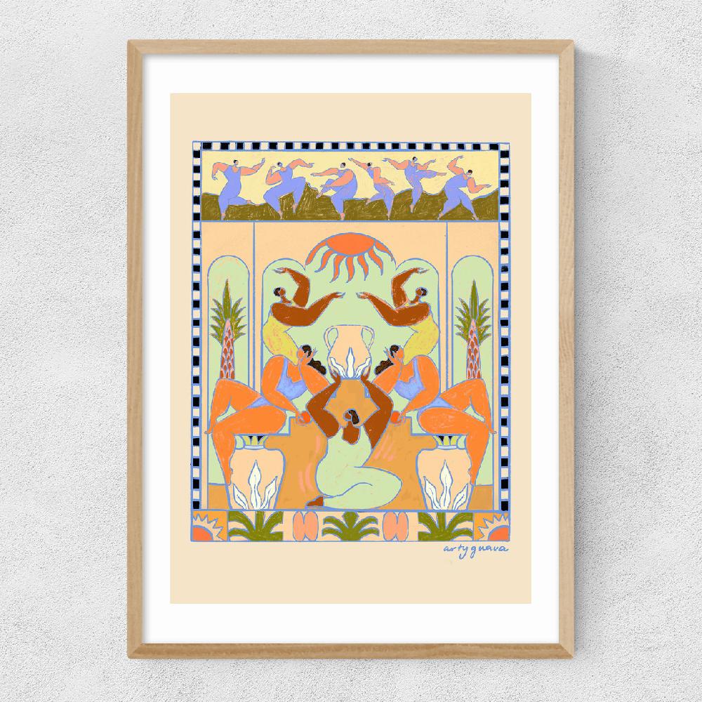 East End Prints Sun Dance