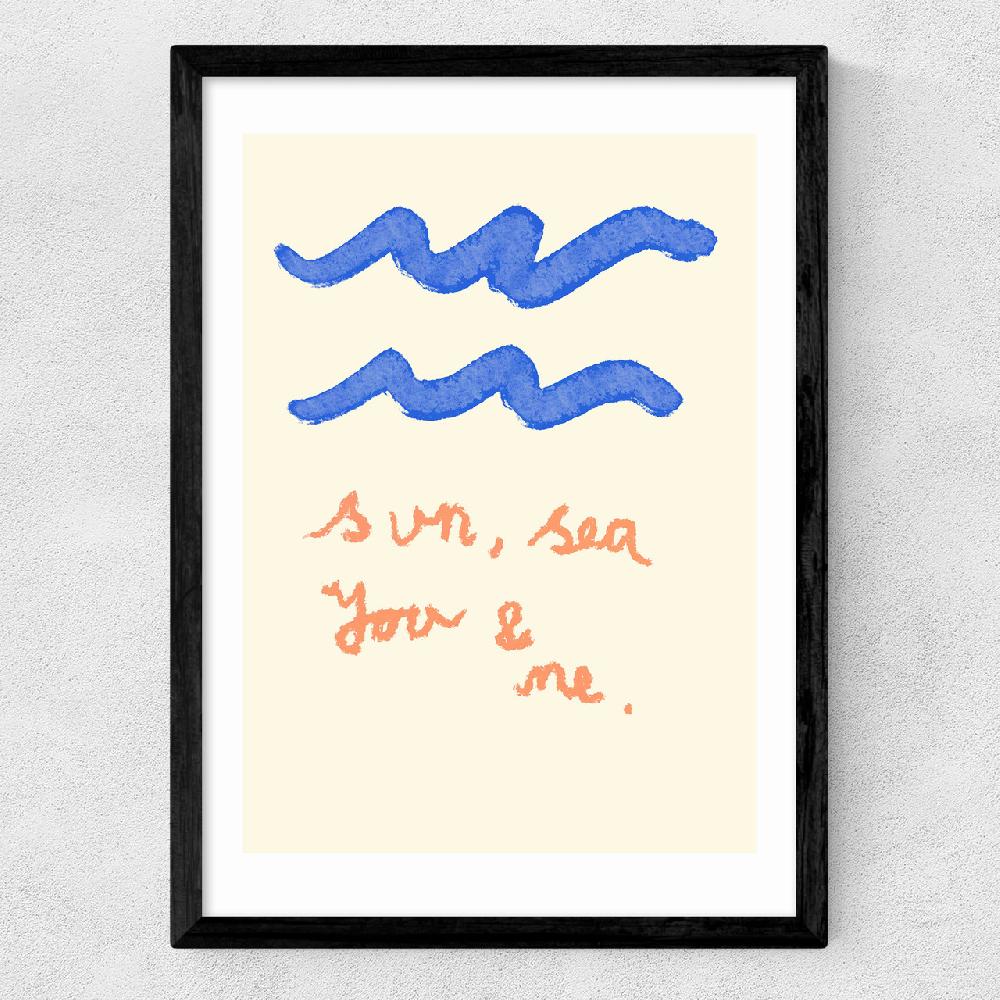 East End Prints Sun Sea You & Me