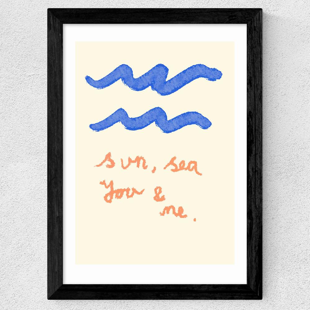 East End Prints Sun Sea You & Me