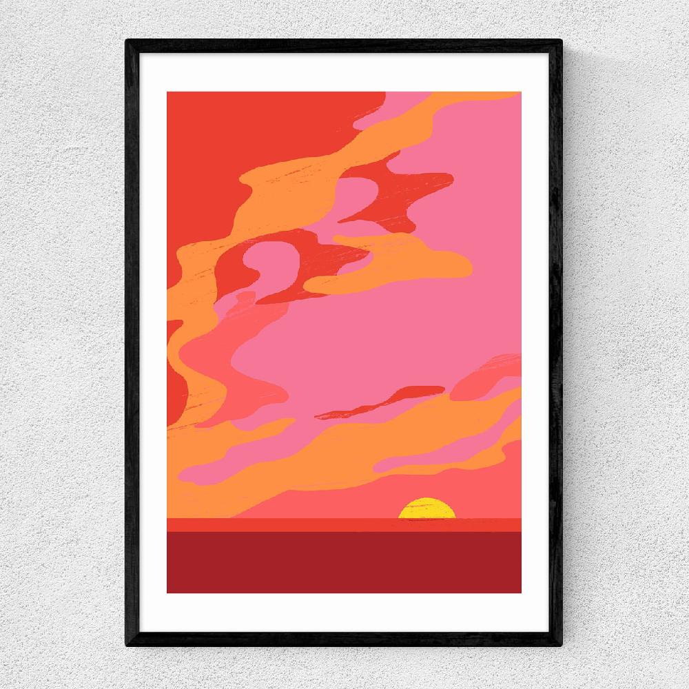 east end prints Sundown
