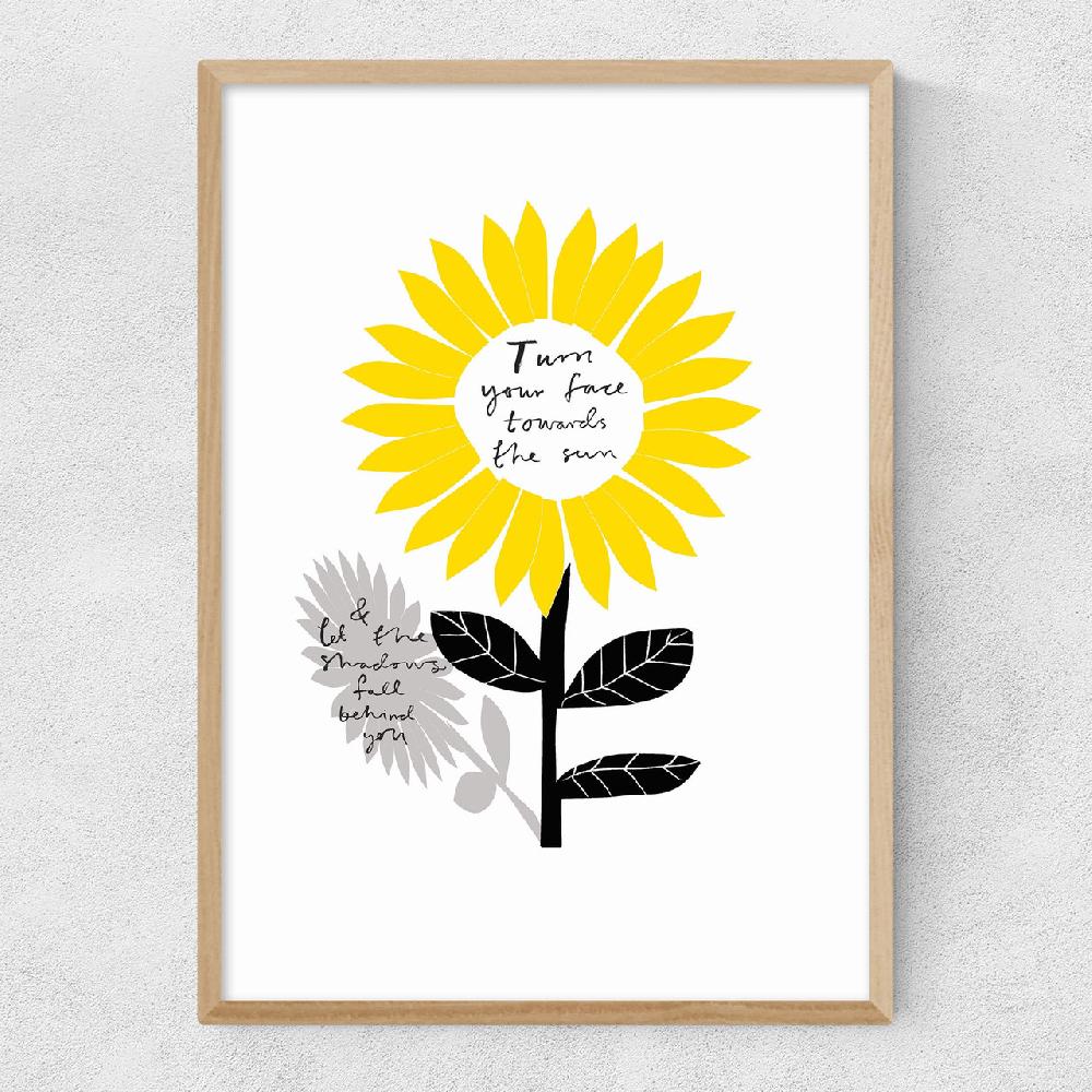 East End Prints Sunflower