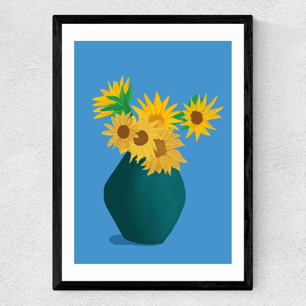 East End Prints Sunflowers