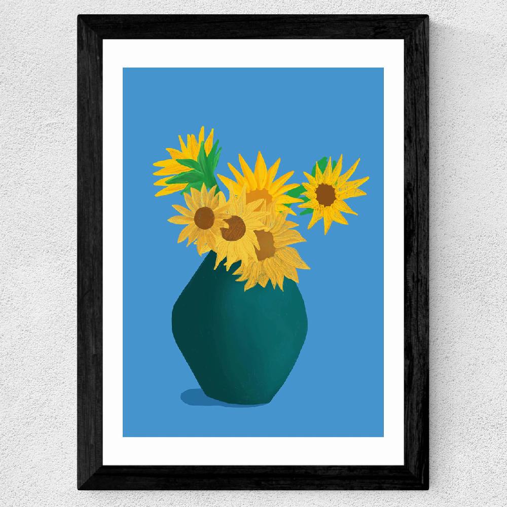 East End Prints Sunflowers