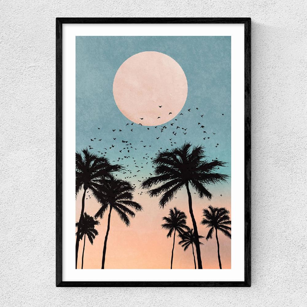 east end prints Sunrise by Kubistika