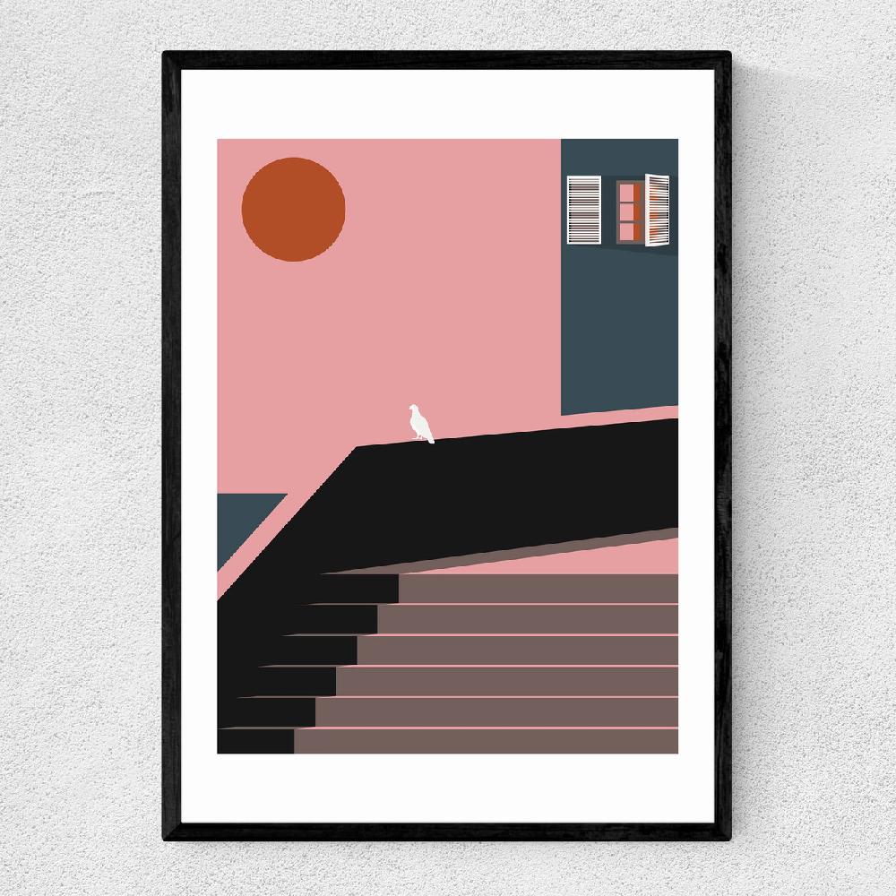 east end prints Sunset by Keeler & Sidaway