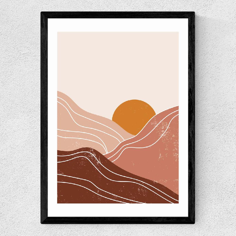 East End Prints Sunset Landscape