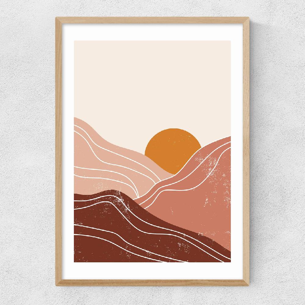 East End Prints Sunset Landscape
