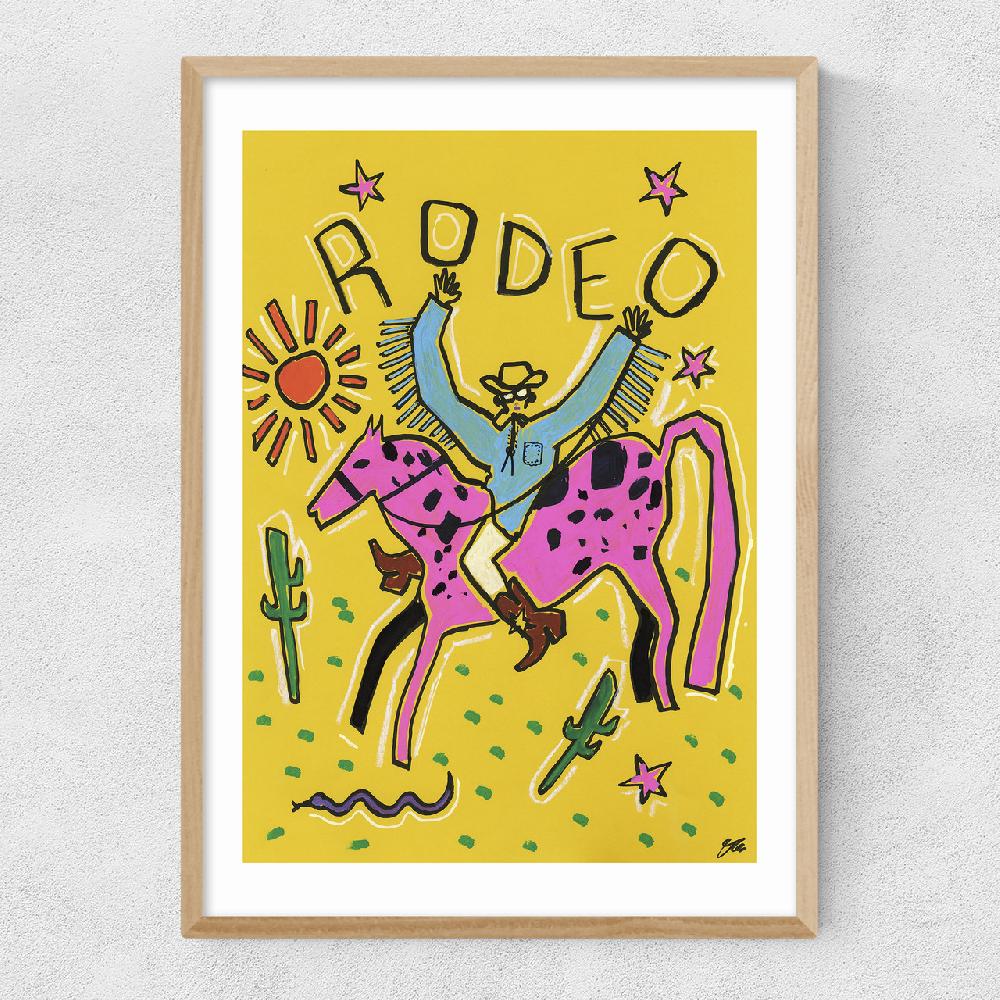 East End Prints Sunshine Rodeo