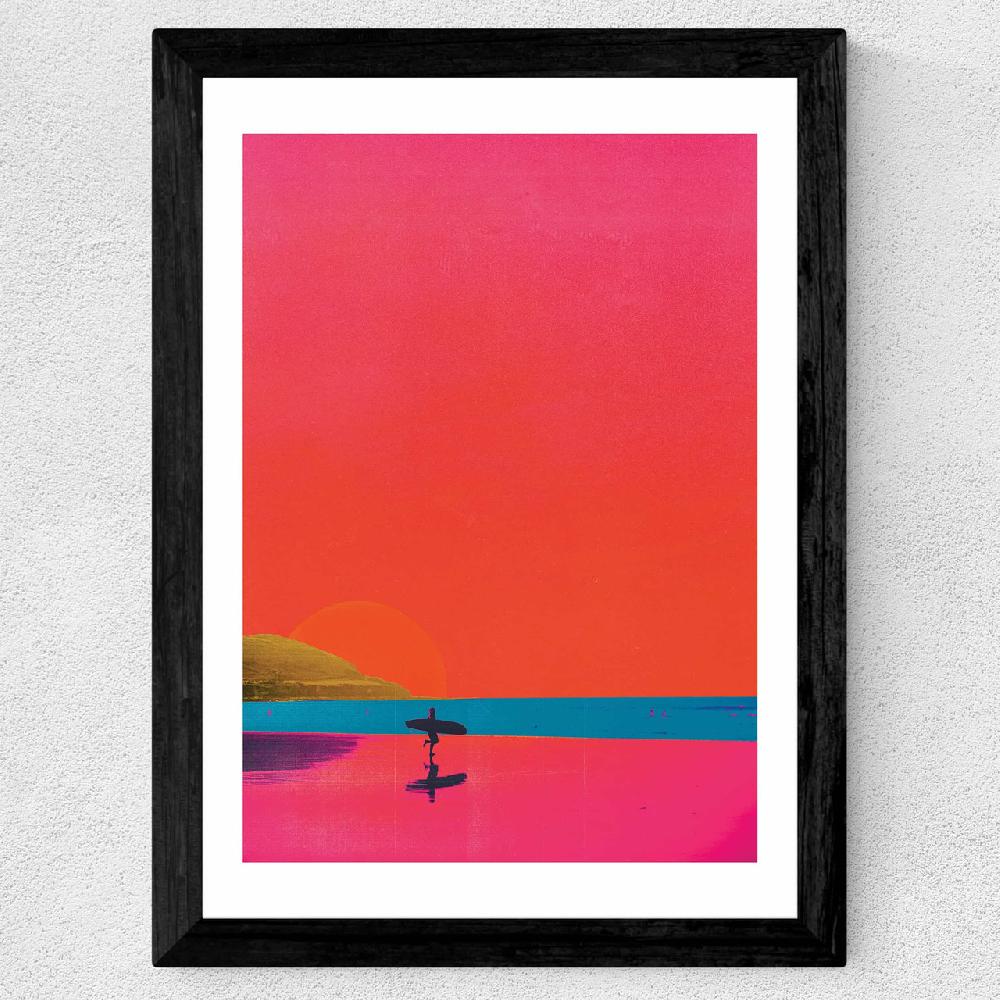 East End Prints Surfs Up By Limbo And Ginger