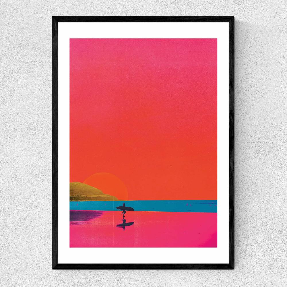 east end prints Surfs Up by Limbo and Ginger