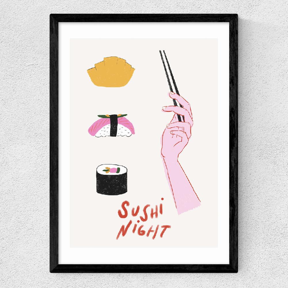 East End Prints Sushi Night
