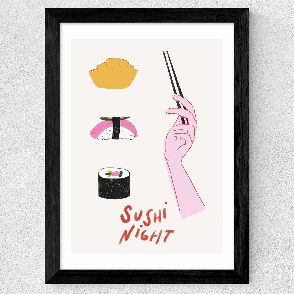 East End Prints Sushi Night
