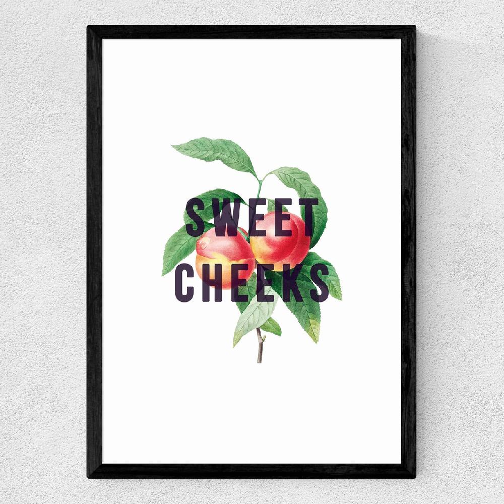 East End Prints Sweet Cheeks