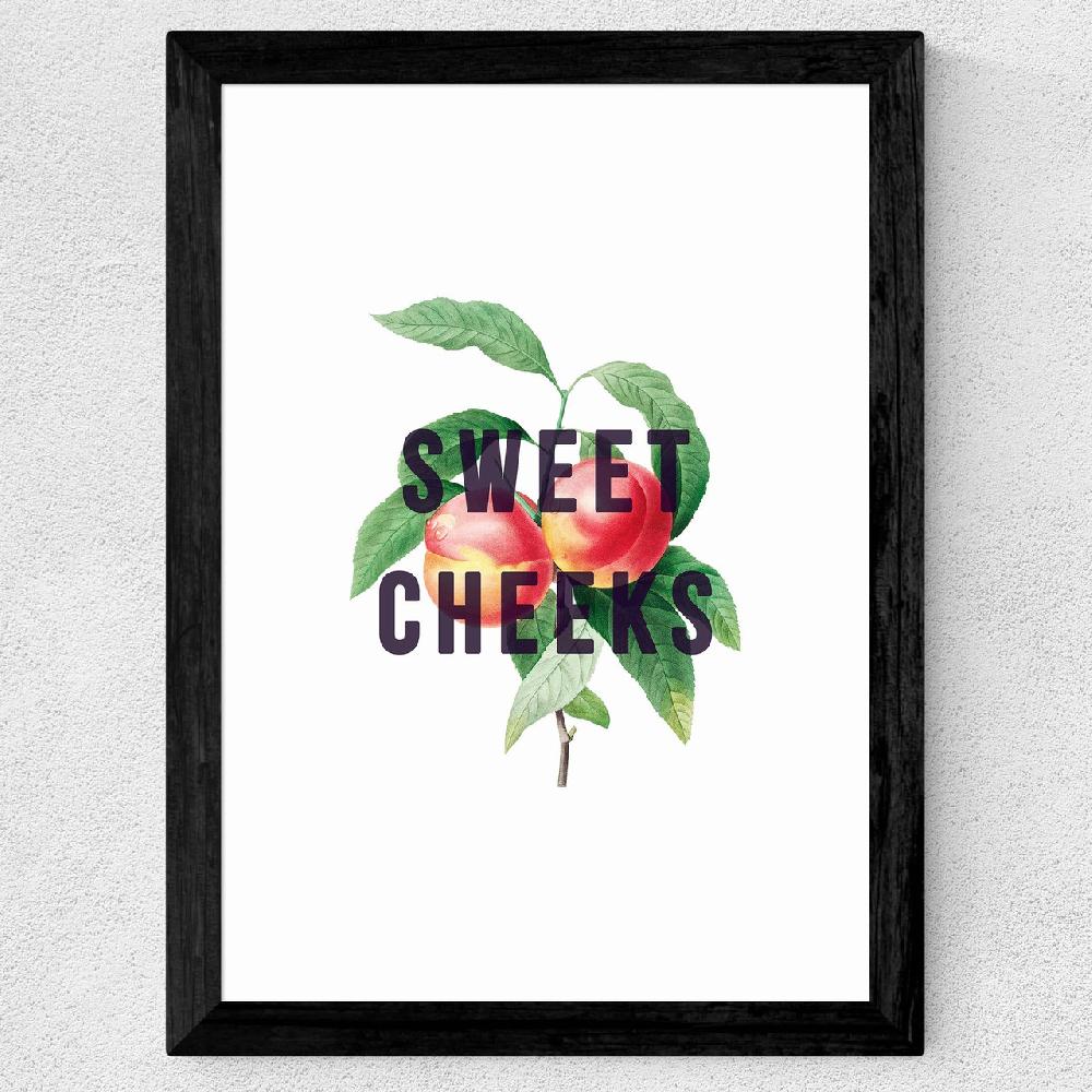 East End Prints Sweet Cheeks