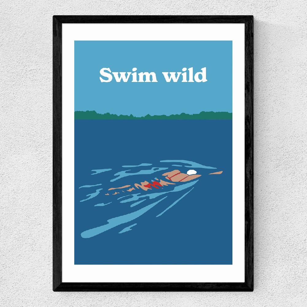 East End Prints Swim Wild