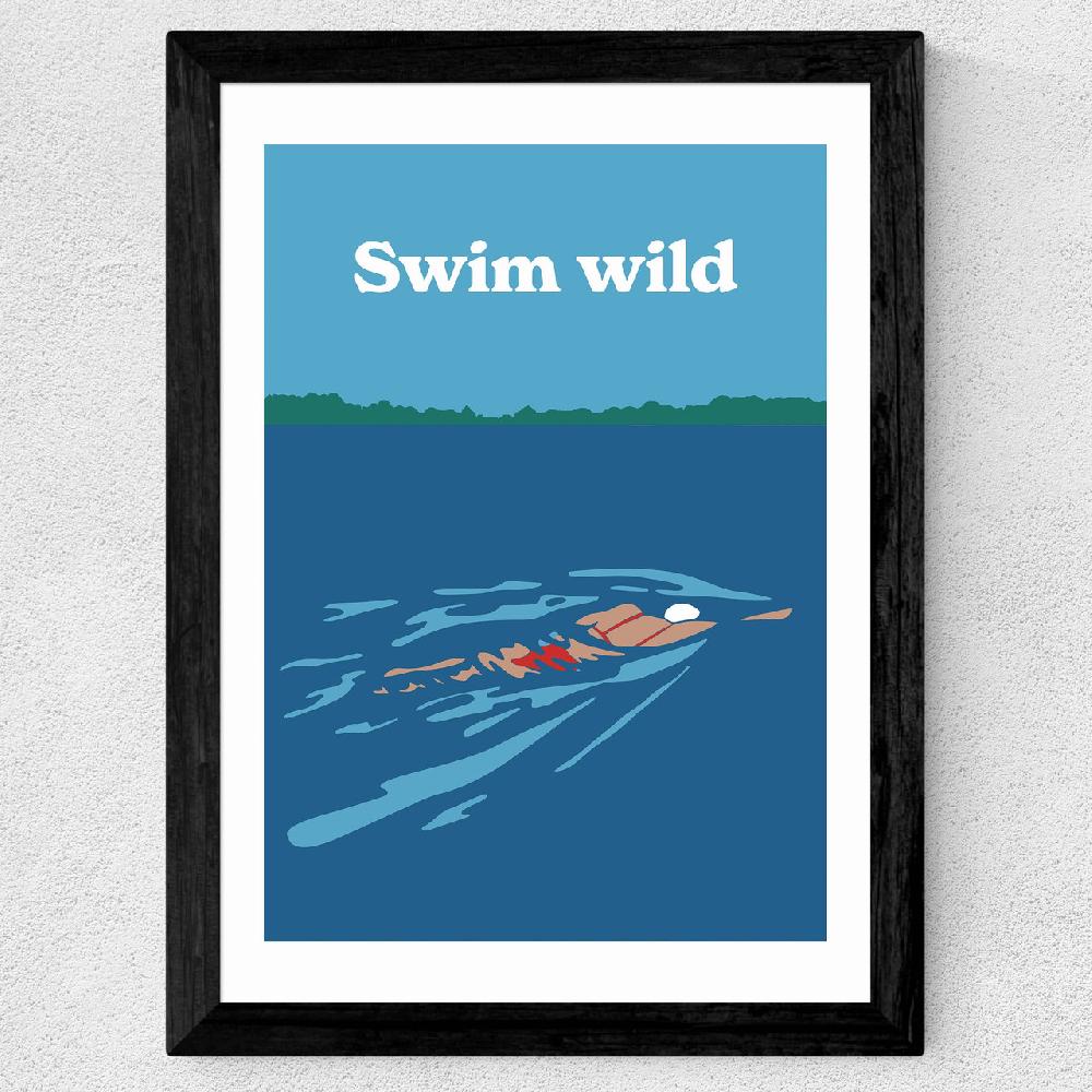 East End Prints Swim Wild