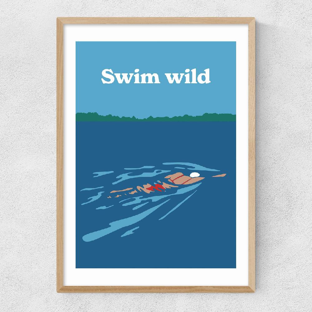 East End Prints Swim Wild