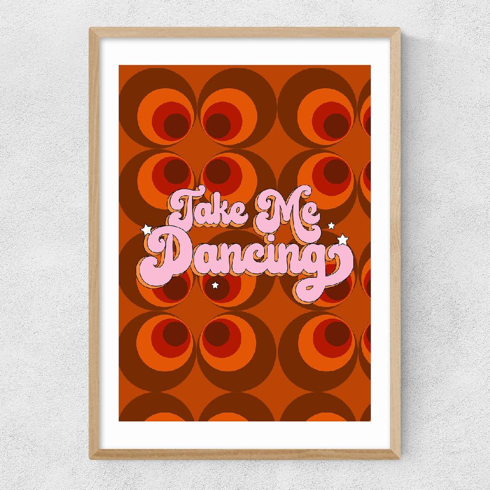 East End Prints Take Me Dancing