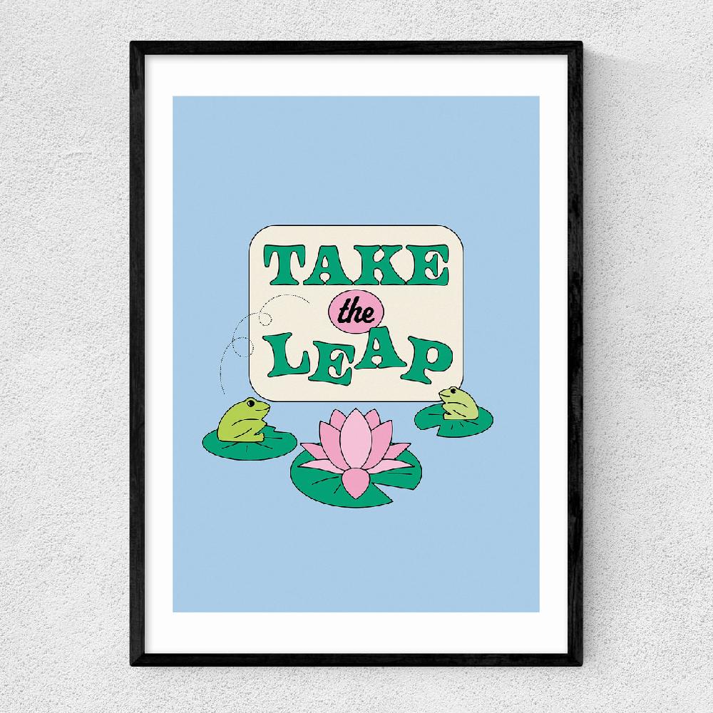 east end prints Take The Leap