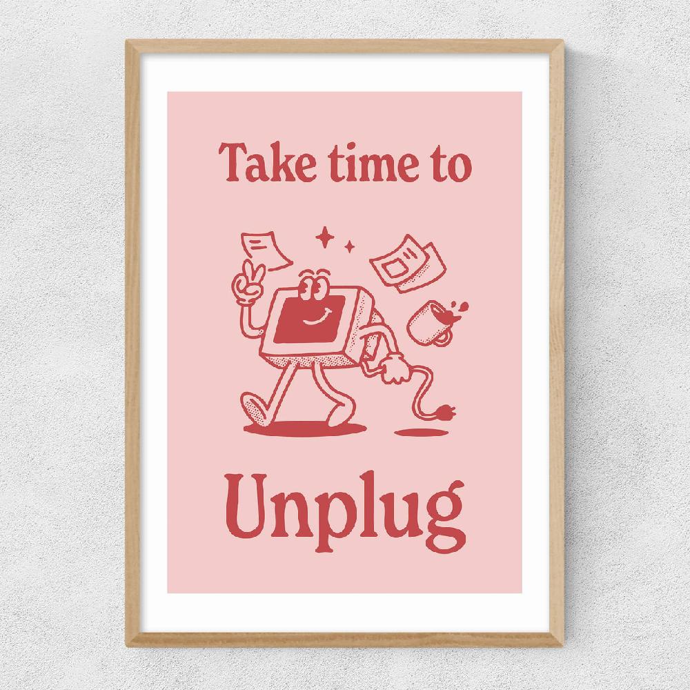 East End Prints Take Time To Unplug