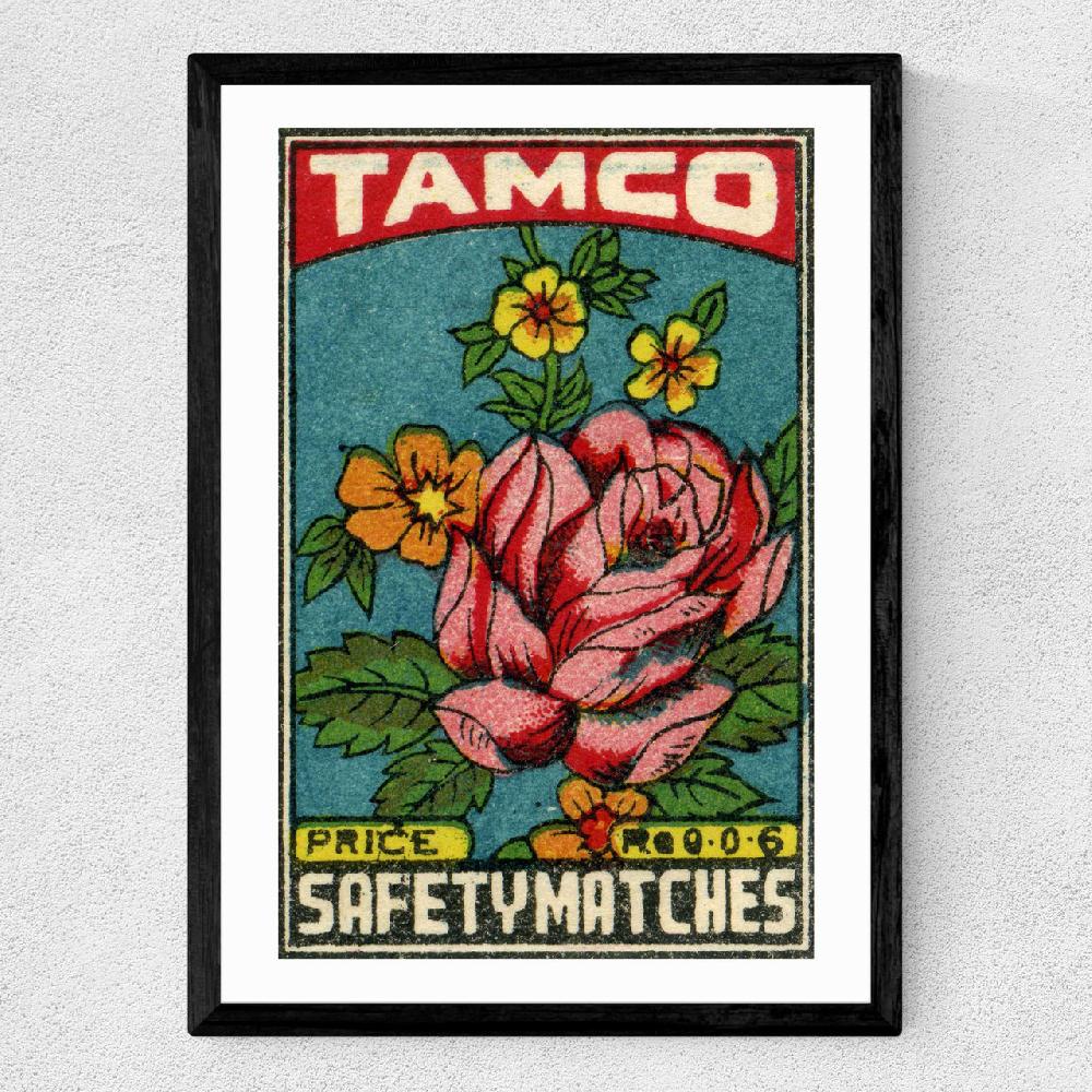 East End Prints Tamco Rose