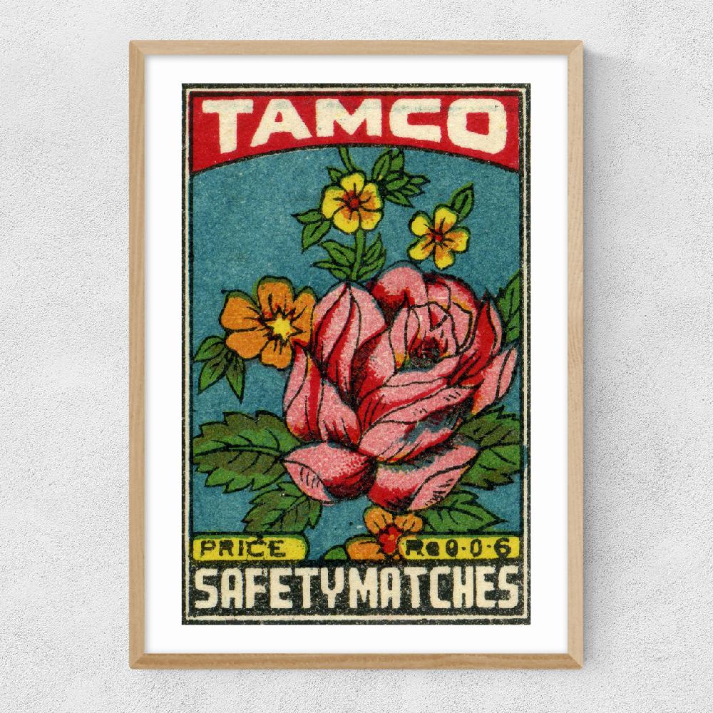 East End Prints Tamco Rose