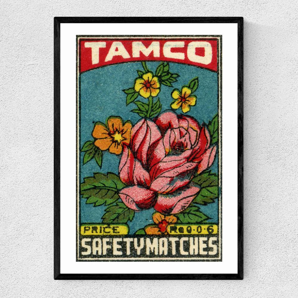 east end prints Tamco Rose