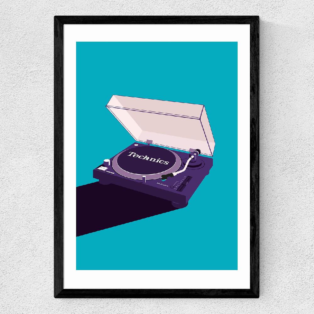 East End Prints Technics Deck