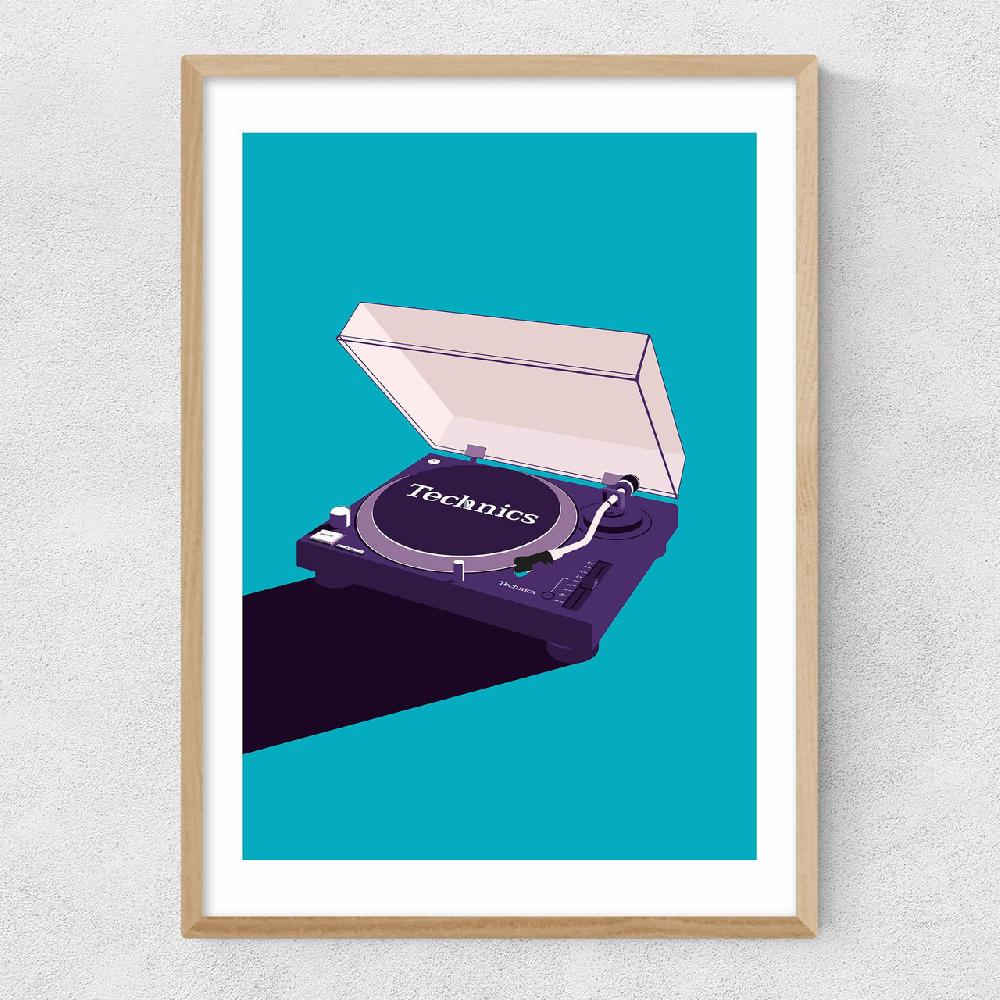 East End Prints Technics Deck