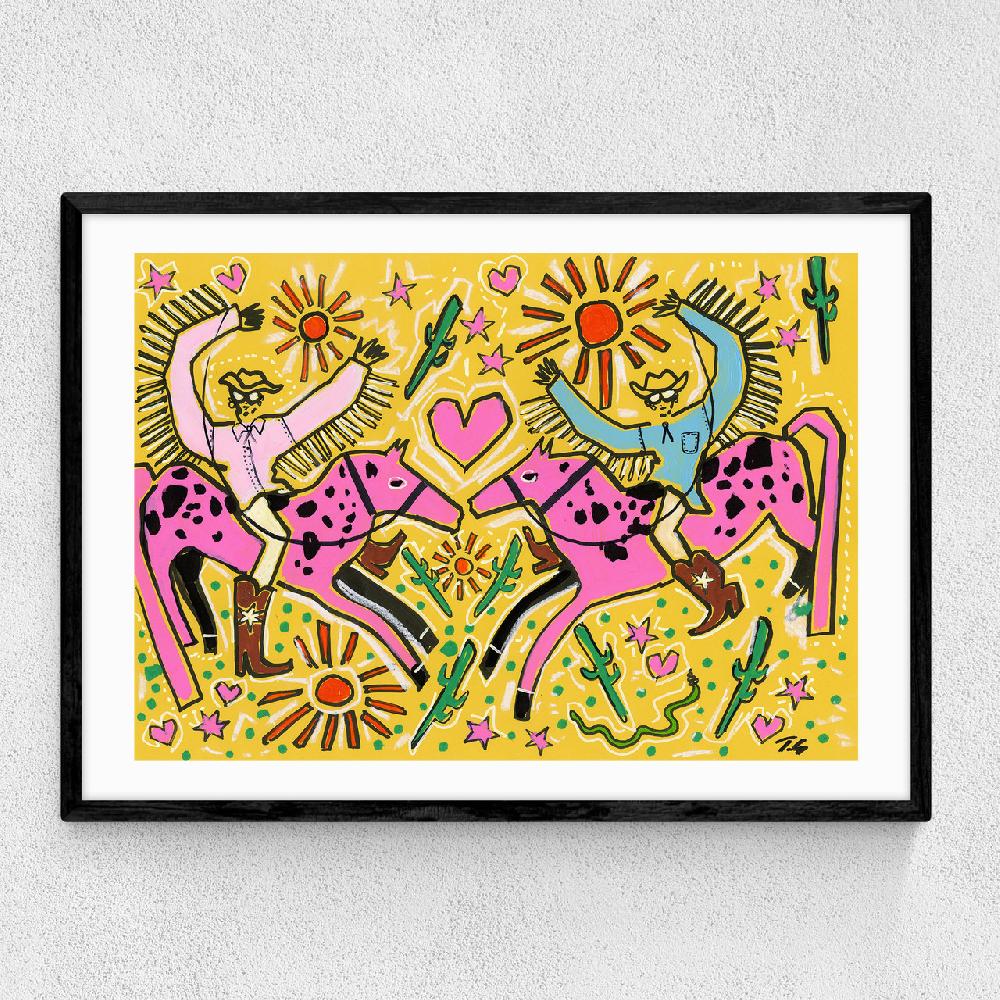 east end prints Texas Sweethearts