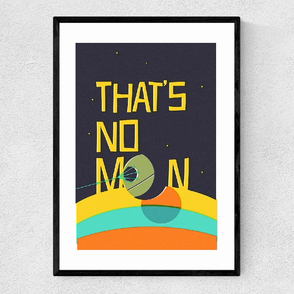 east end prints That's No Moon
