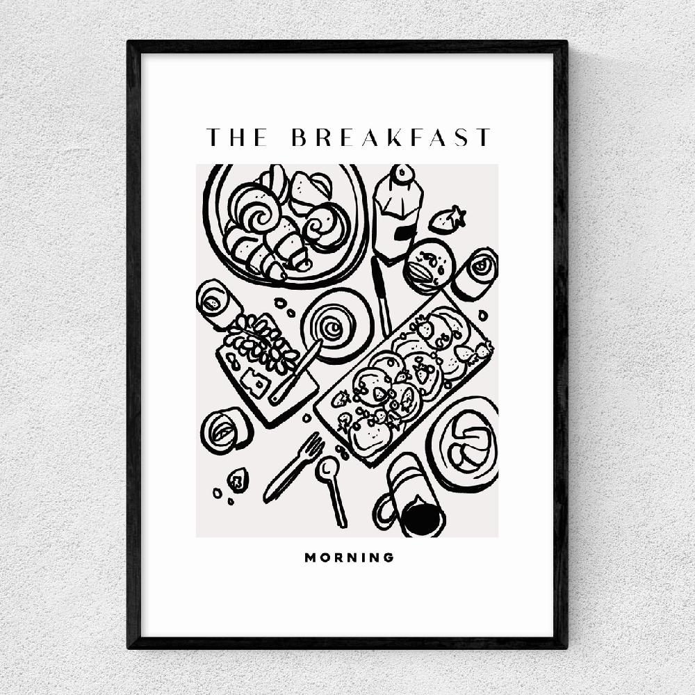 east end prints The Breakfast