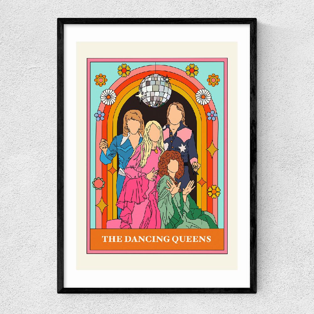 east end prints The Dancing Queens