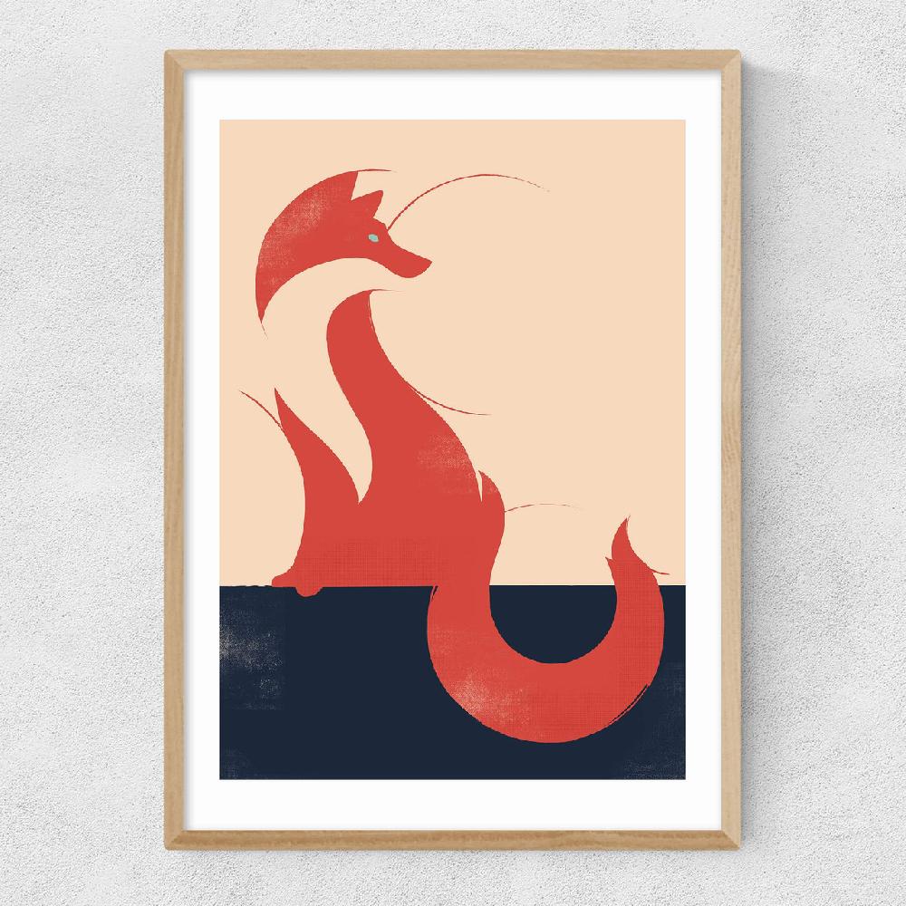 East End Prints The Fox