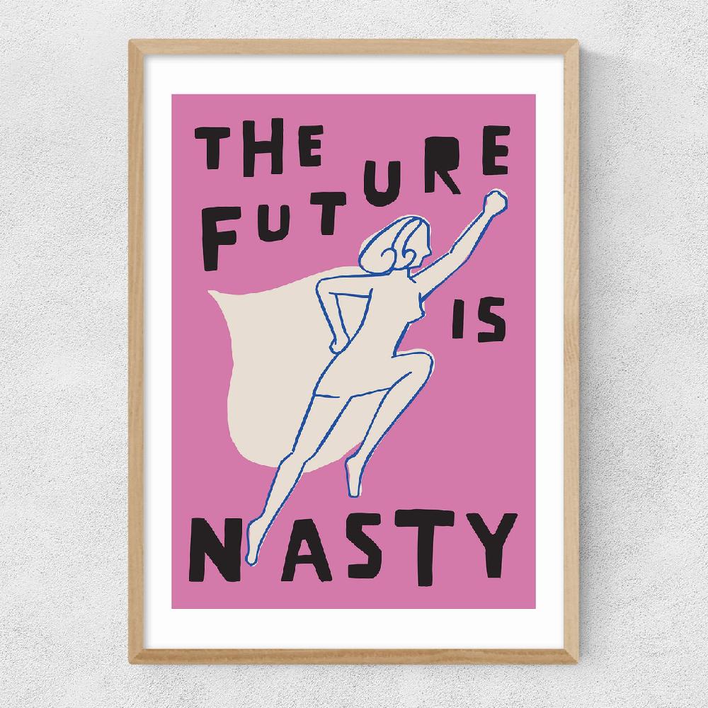 East End Prints The Future Is Nasty