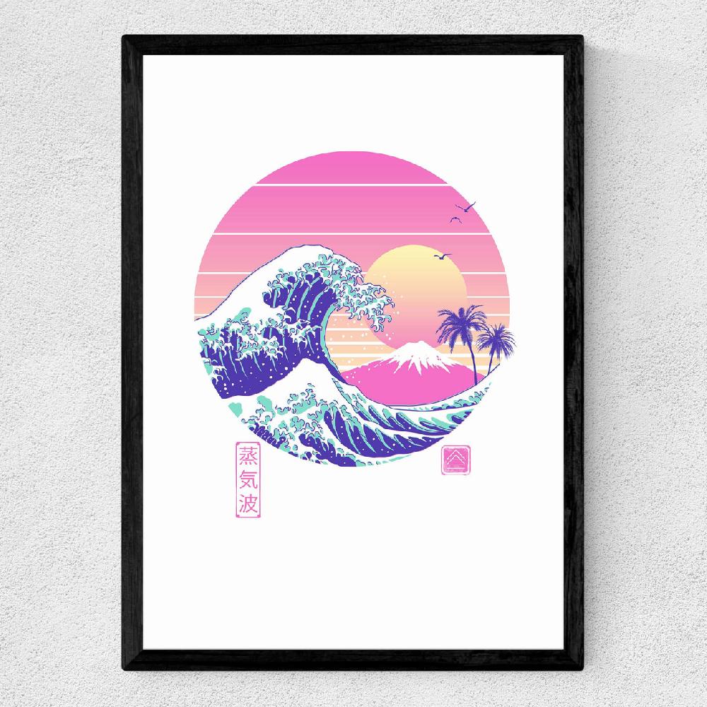 East End Prints The Great Vapor Wave