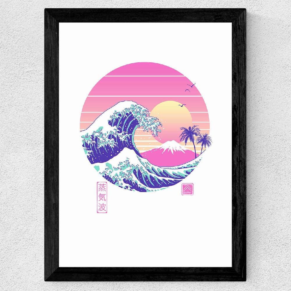 East End Prints The Great Vapor Wave