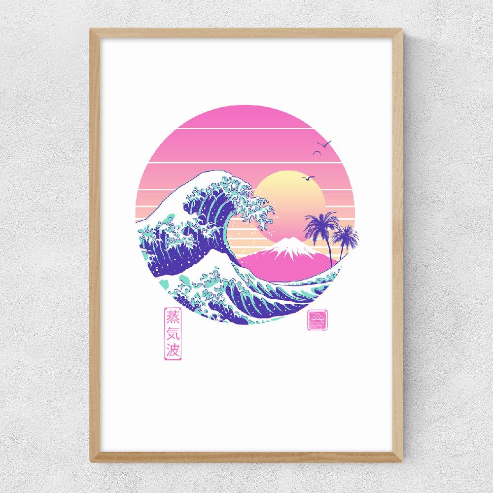 East End Prints The Great Vapor Wave
