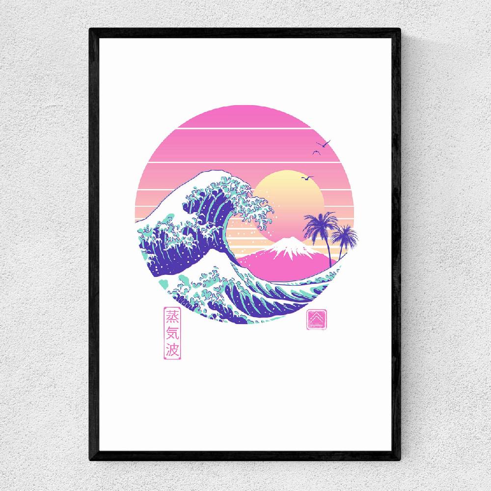east end prints The Great Vapor Wave