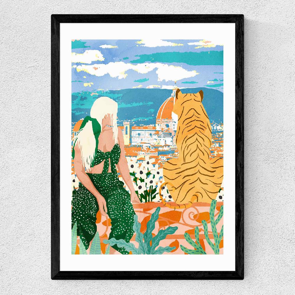 East End Prints The Italian View