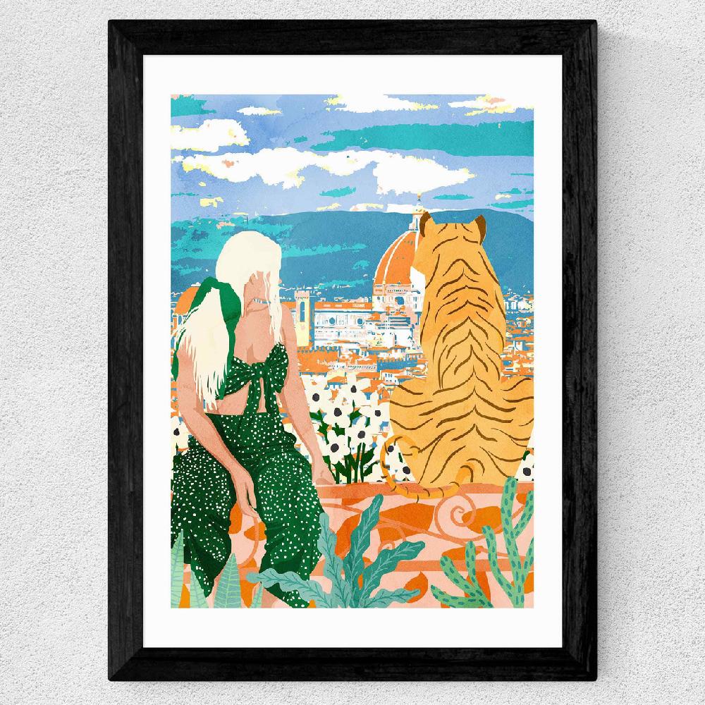 East End Prints The Italian View