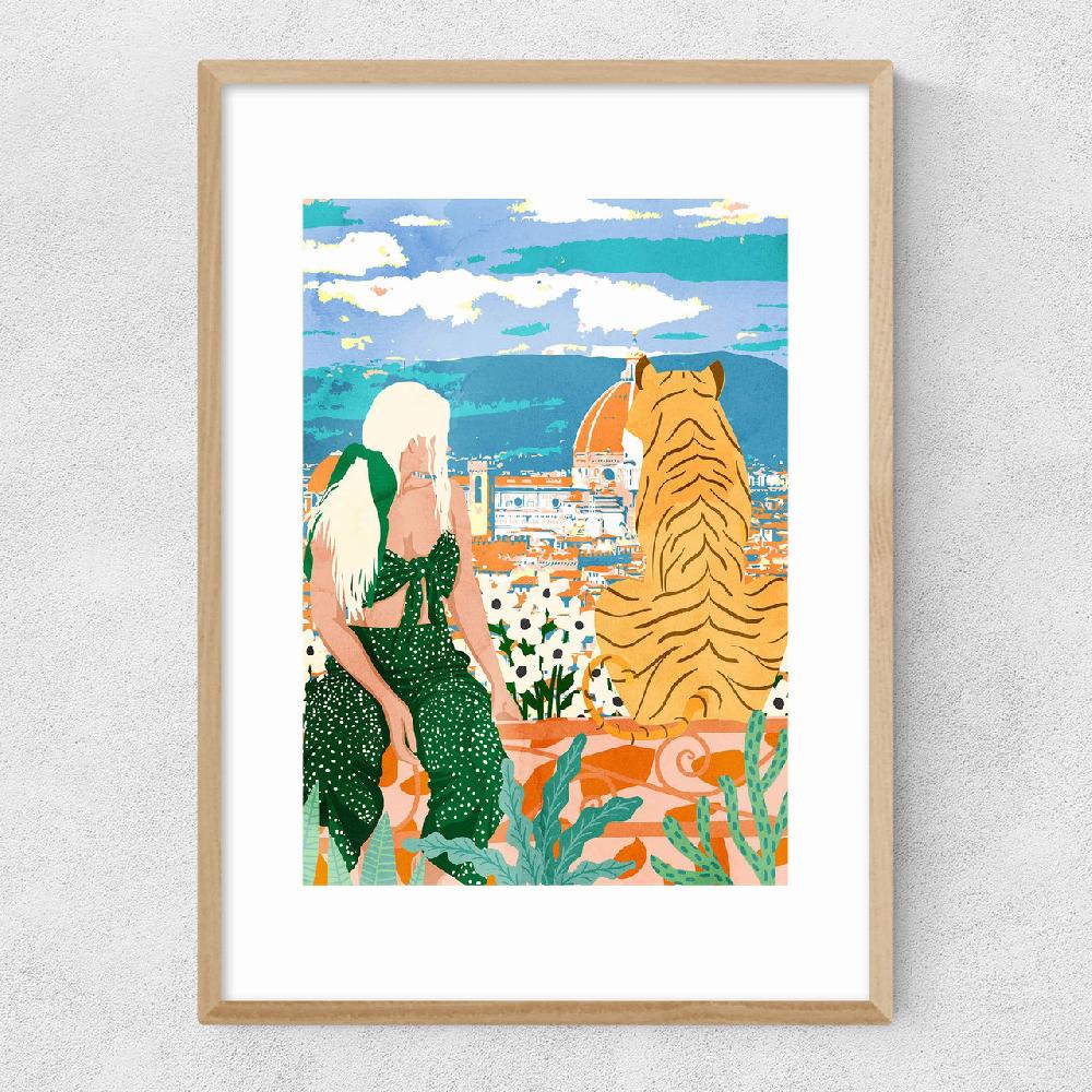 East End Prints The Italian View