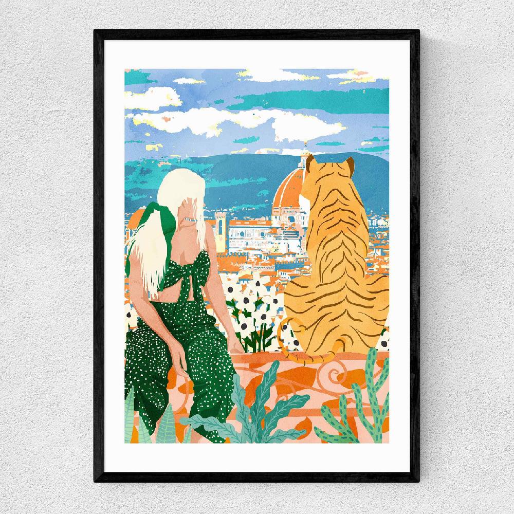 east end prints The Italian View