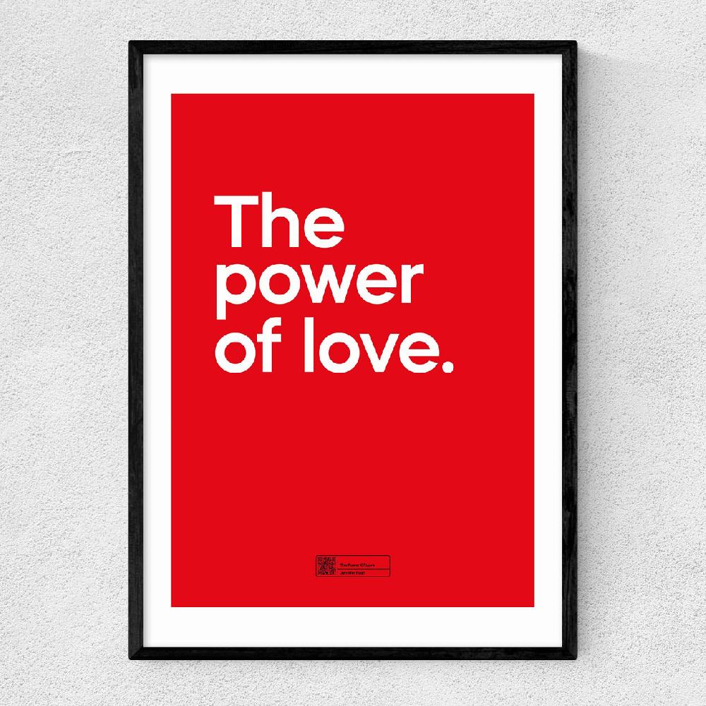 east end prints The Power Of Love