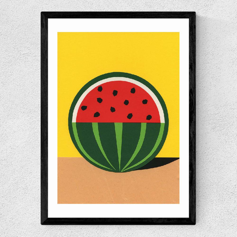 East End Prints The Quarter Watermelon